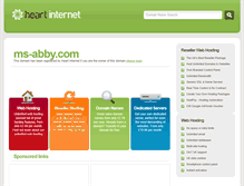Tablet Screenshot of ms-abby.com